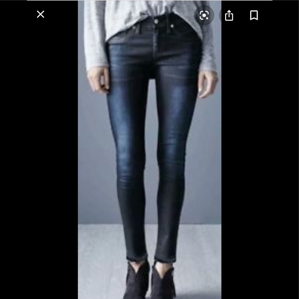 Original Rag and Bone Dearborn Skinny blue 25